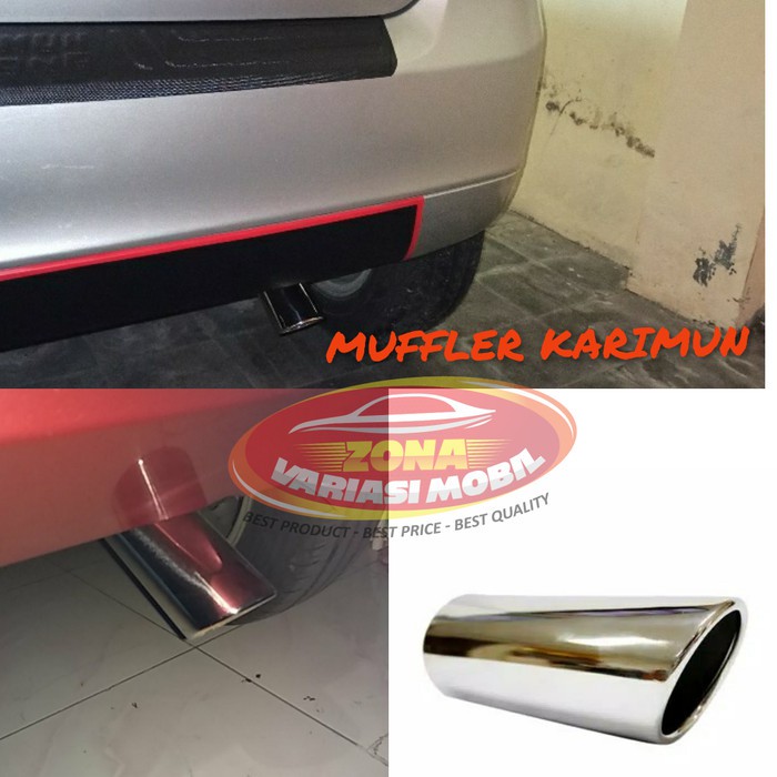 Muffler Extension / Buntut Knalpot Suzuki Karimun Estilo Model Miring