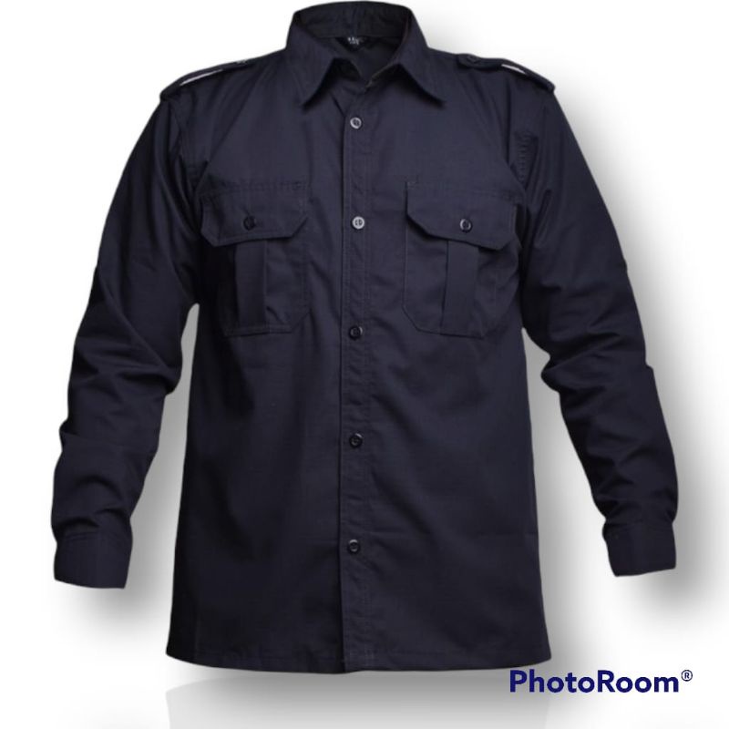 kemeja lapangan PDL / atasan kemeja PDL / kemeja outdoor - Kemeja lapangan pria tangan panjang - bah