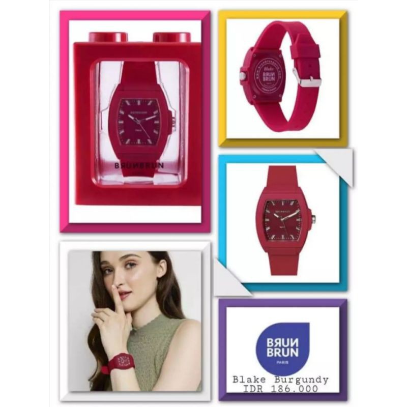 JAM TANGAN WANITA BURNBURN PARIS TERBARU ORIGINAL