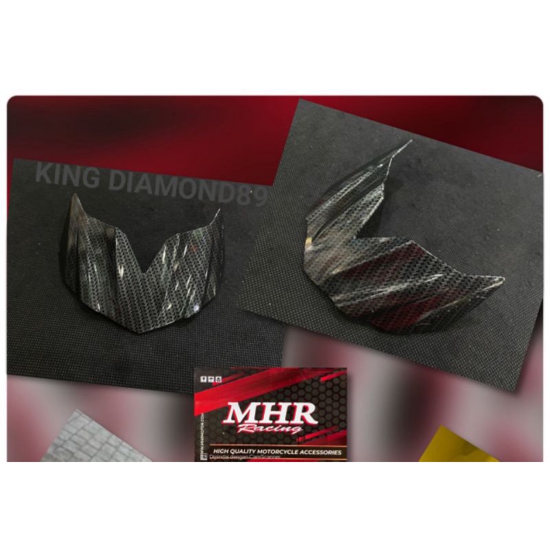 Cover spakbor moncong depan karbon MHR Nmax All New 2020/2021 carbon Original MHR Best Quality