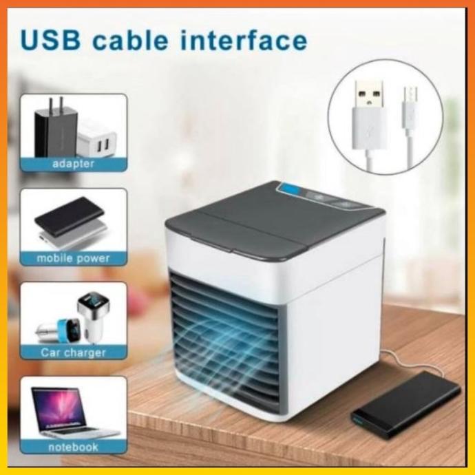 AC MINI PORTABLE USB AIR COOLER PENDINGIN RUANGAN KECIL WFURNITURE DFG546D2E