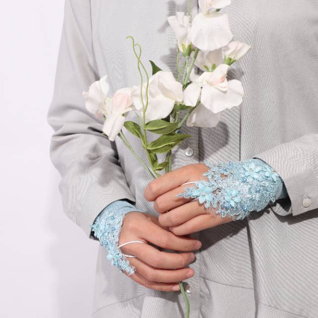 jual manset pernikahan Yasmin Handsock / produsen handsock manset bandung