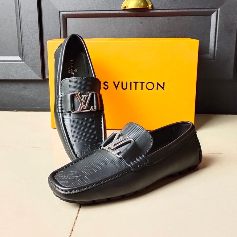 Sepatu  loafer pria branded mirror ND0163