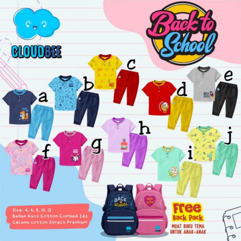 set cloudbee back to school
