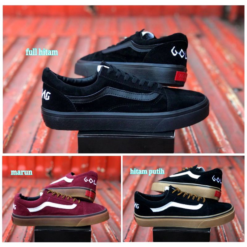 BEST PRODUCT - Sepatu Sneakers Casual Pria Vans Golf Wang Waffle DT