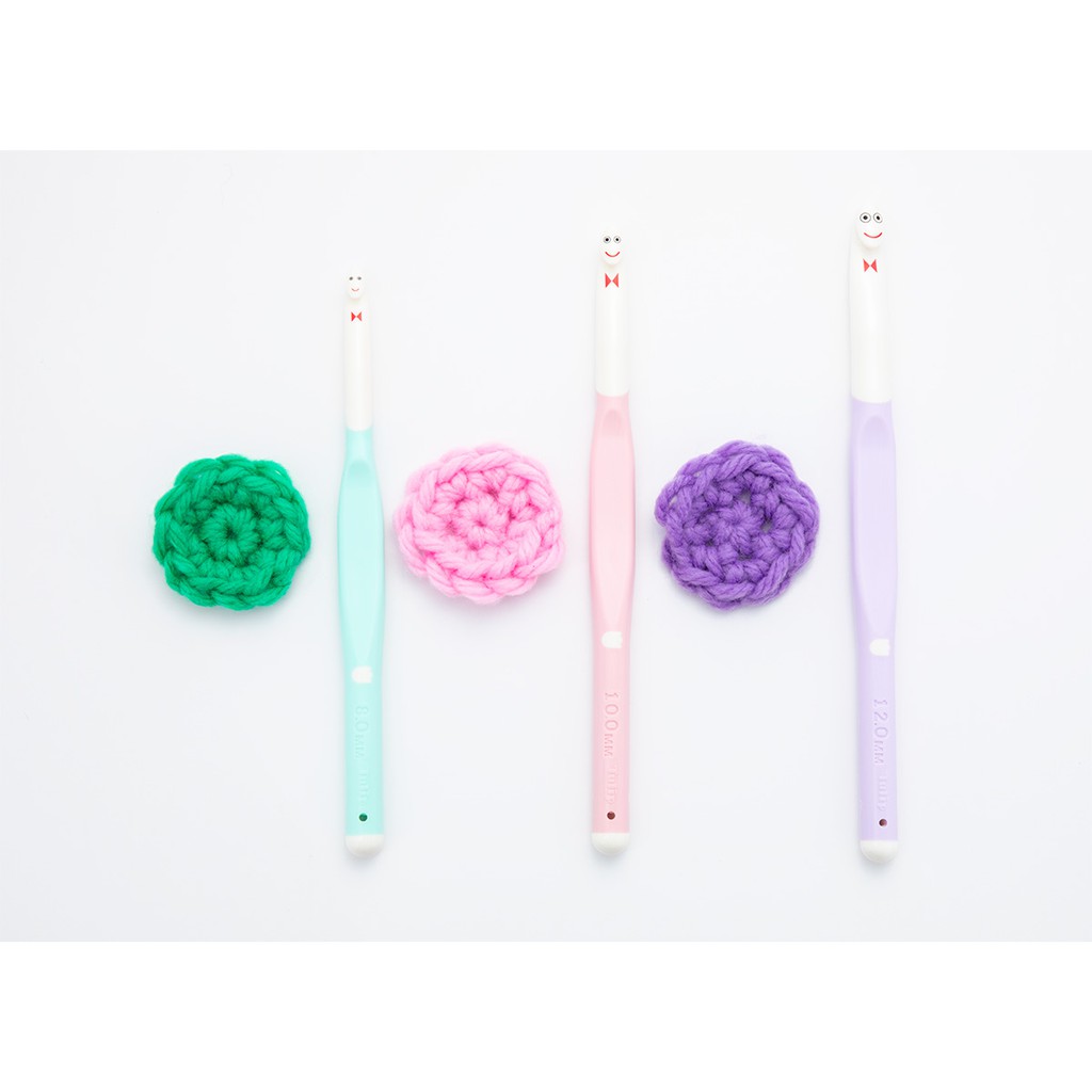 Hakpen (Alat / Jarum Rajut) Tulip - Etimo Kids Grand-chan Set