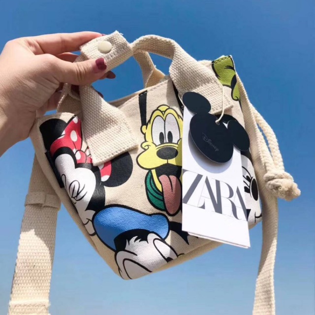 ZARA Sling Bag Mickey Mouse Original
