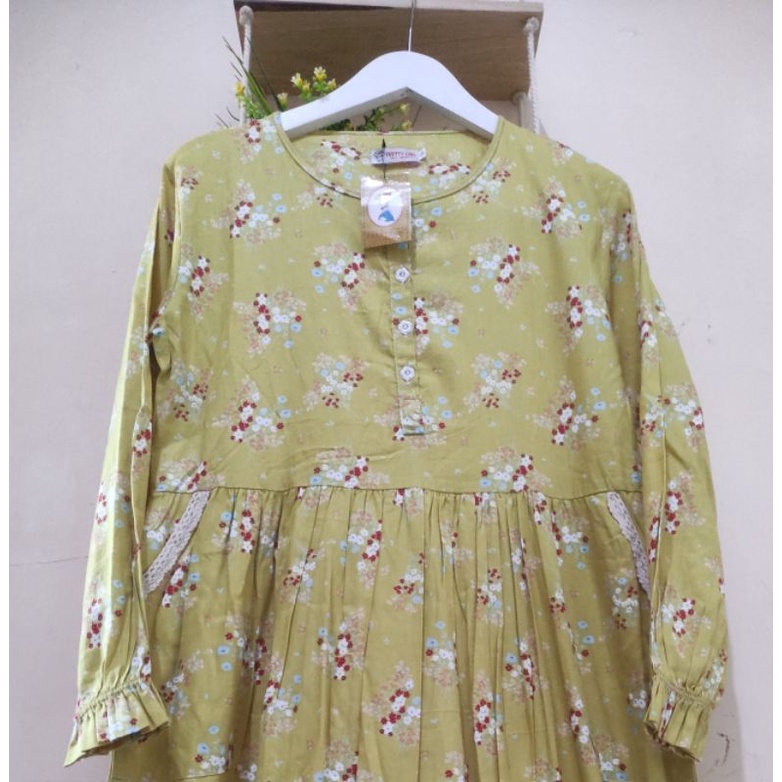 gamis katun Jepang Tokai senko/daster/homdress/Nightgown/bukan ditsy