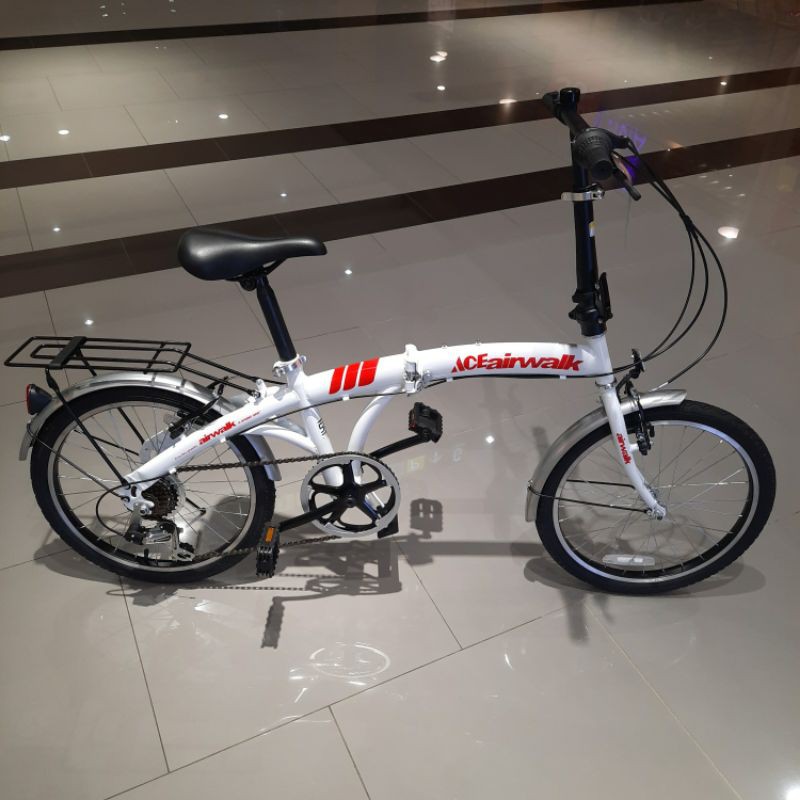 Sepeda Lipat ACE Airwalk Expresso 20 inch 6 speed