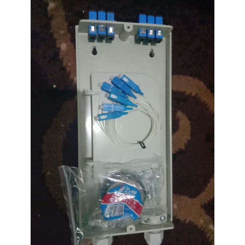 otb/odf 6 core lengkap pigtail SC UPC