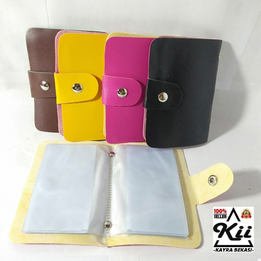 Dompet Kartu 12 Slot - Dompet Mini Card Organizer - Dompet Mini Kartu