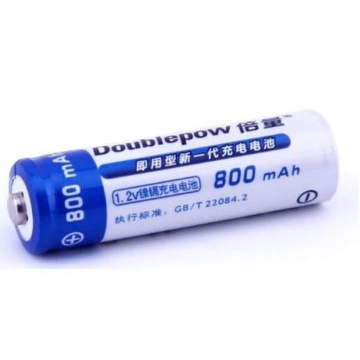 ( DPT 2PCS ) Battery Rechargeable aa Baterai batre recharge serbaguna senter power