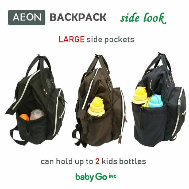 BABYGO INC AEON DIAPER BAG BACKPACK TAS BAYI BABYGOINC BABY GO