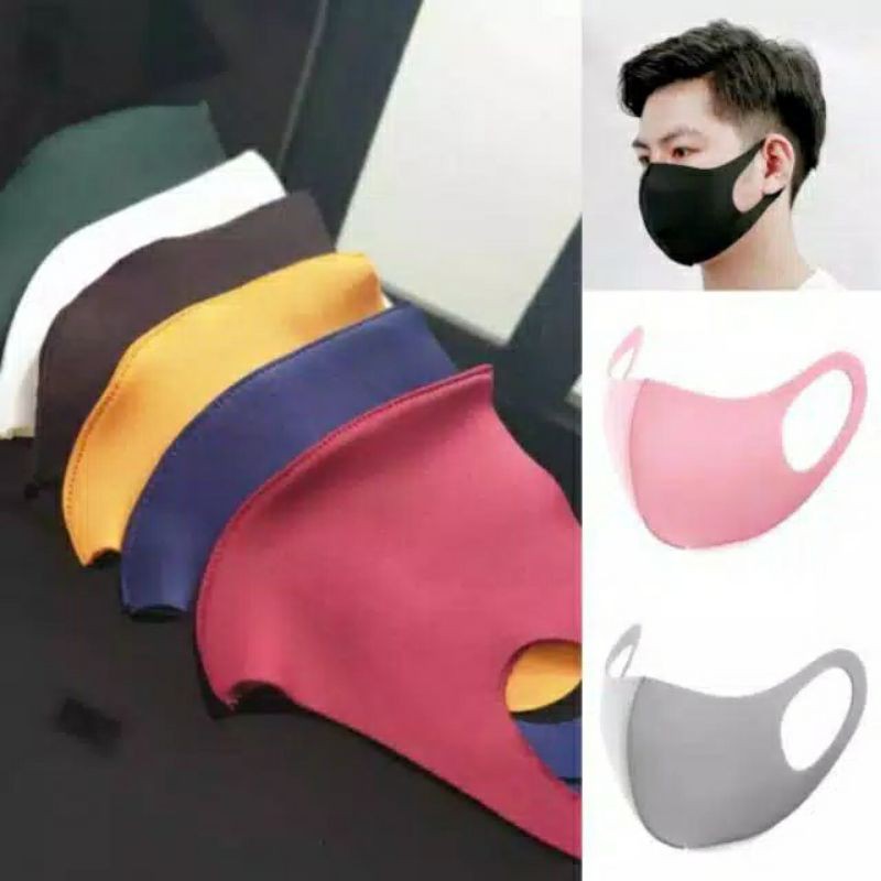 MASKER Scuba Bahan mat soft 280 Ori banyak warna