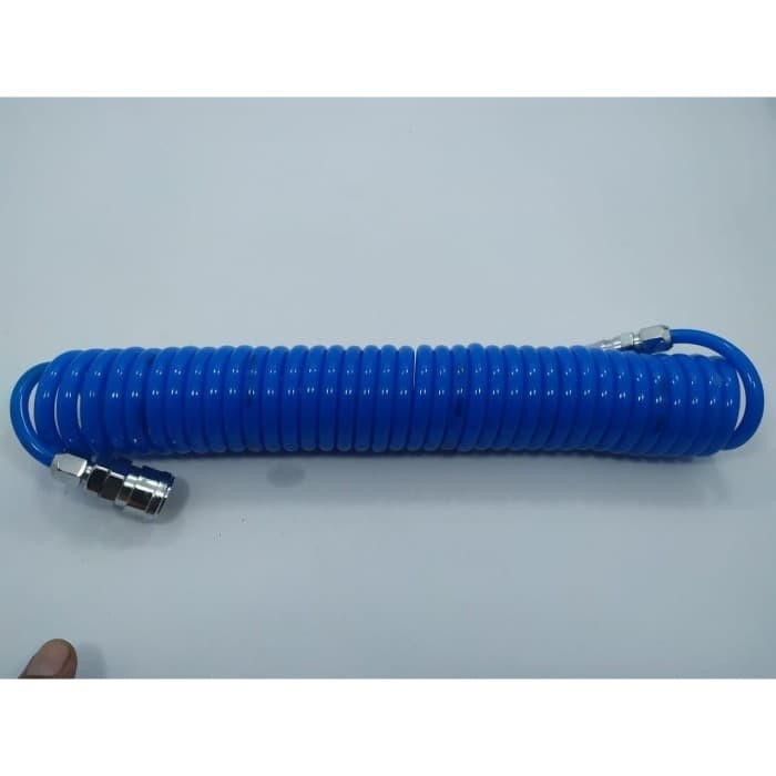 Selang Kompresor 6meter Selang Recoil Recoil Hose Plus Coupler Nepel