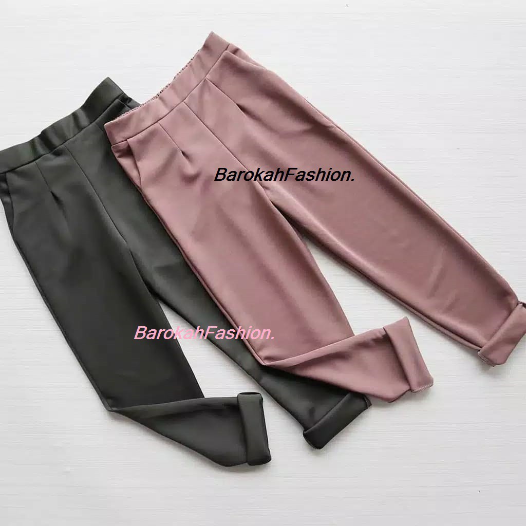 BarokahFashion. -  CELANA AMARA PANTS SCUBA BASIC  / CELANA BASIC AMARA