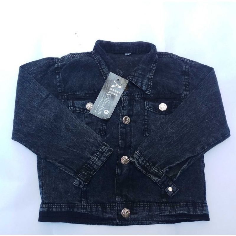 JAKET JEANS ANAK/JAKET CROP ANAK JAKET ANAK UNTUK USIA 1_6 TAHUN