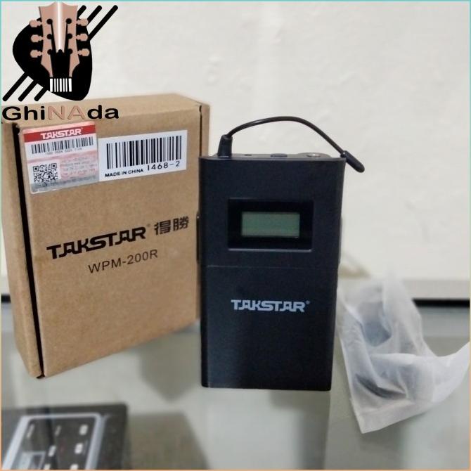 Takstar WPM-200R UHF Sistem Audio Nirkabel Receiver WPM 200 WPM200