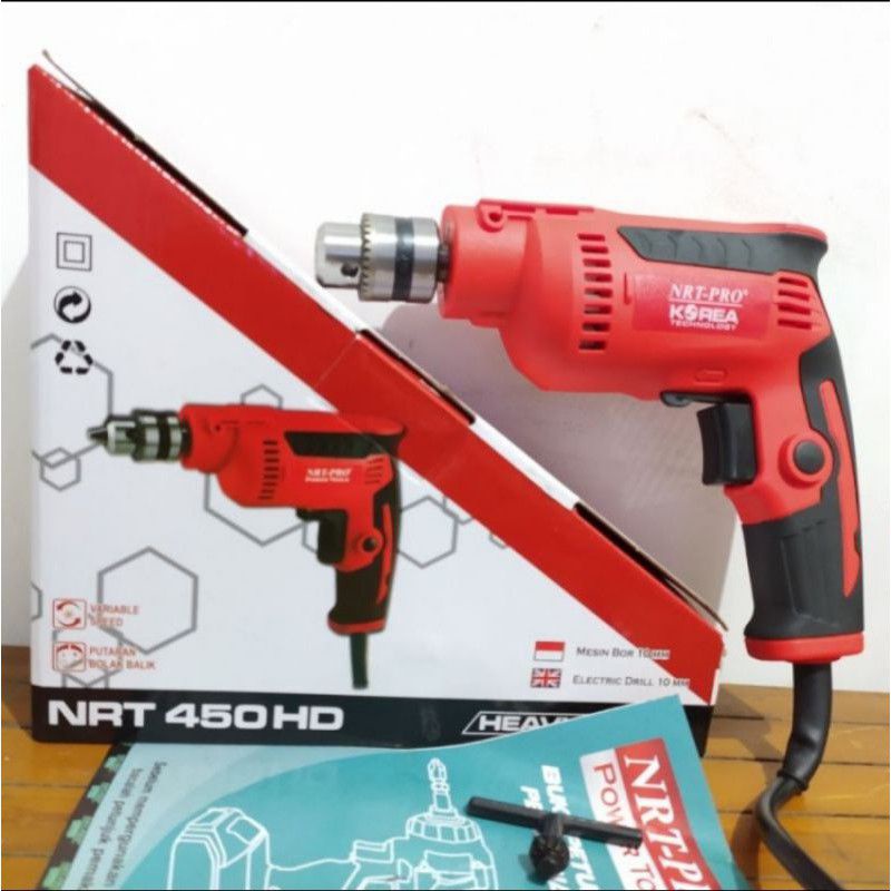Mesin Bor Listrik 10mm NRT PRO