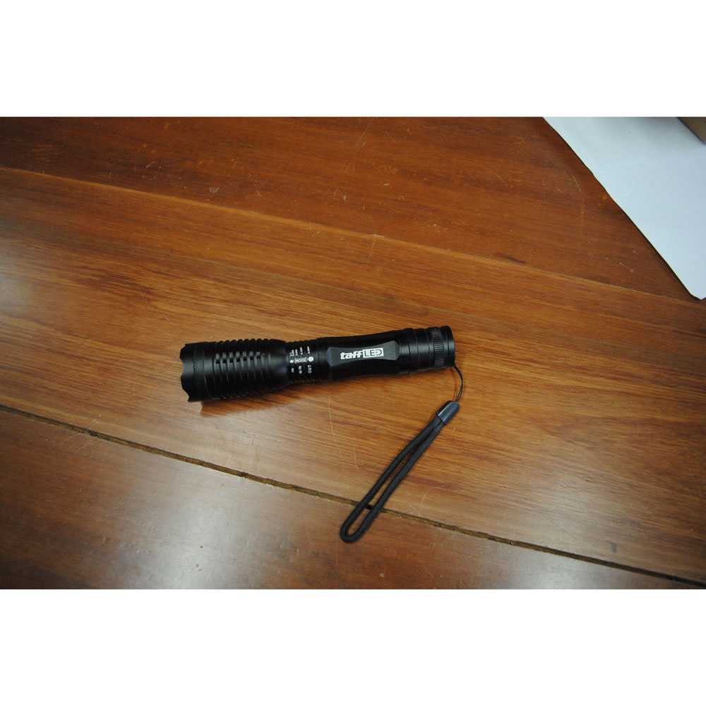 FatihShop TaffLED Senter LED Tactical Cree XM-L T6 8000 Lumens - F18