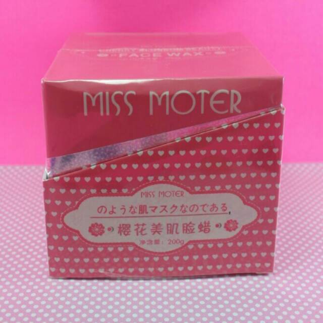 Miss Moter Face Waxs cherry Blossom