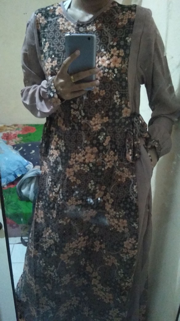 Ayudisa Dress Gamis Exclusive Printing Batik By Yasmeera