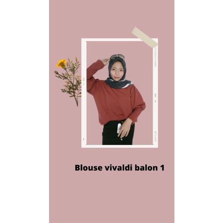 BLOUSE BALON / BLOUSE VIVALDI