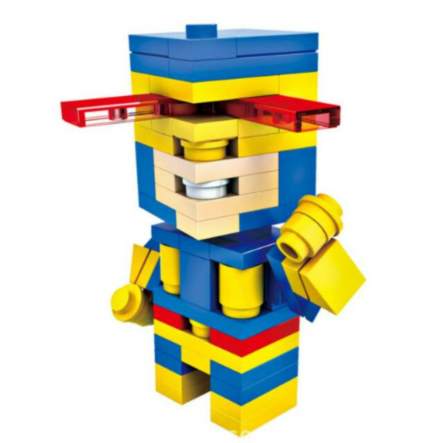 hsanhe nano lego block cyclops xmen