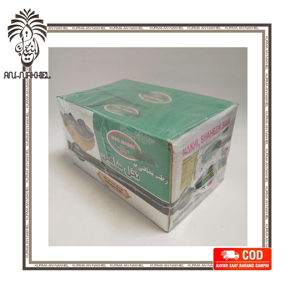 

Kurma Bam Nakhl Mazafati Shaheen Perdus 600gr x 12 pcs