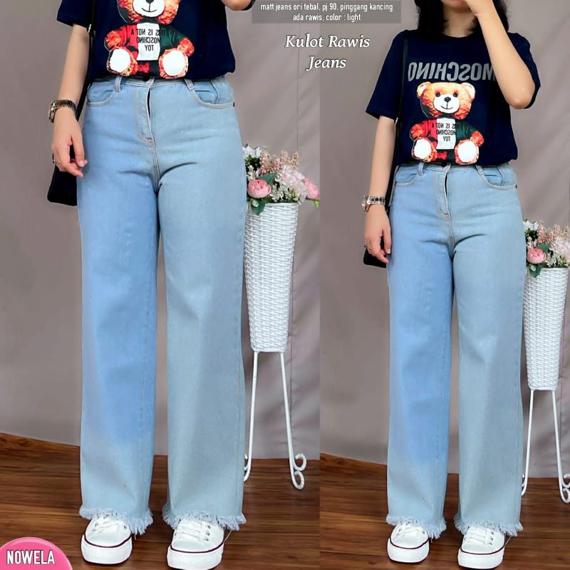 Kulot rawis jeans by nowela ori