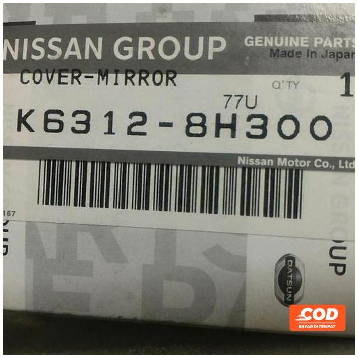 Cover Spion Fender Spakbor Nissan Xtrail T30 Kode 271