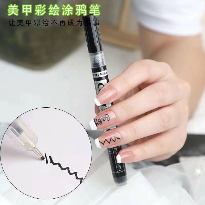 PEN WRITTING GEL POLISH PEN PENA TULIS KUTEK KUKU NAILART PEN NAIL ART