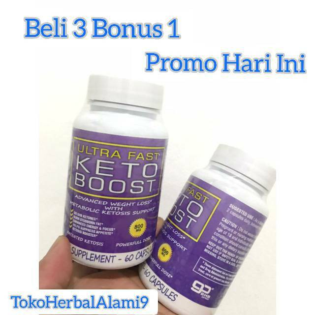 ULTRA FAST KETO BOOST Keto Boost Suplemen Pelangsing Badan Asli Original