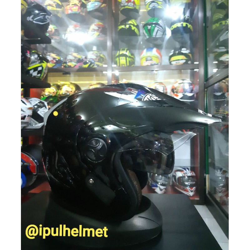 MDS CV PRO 2 SOLID BLACK METALIK / MDS SUPERMOTO