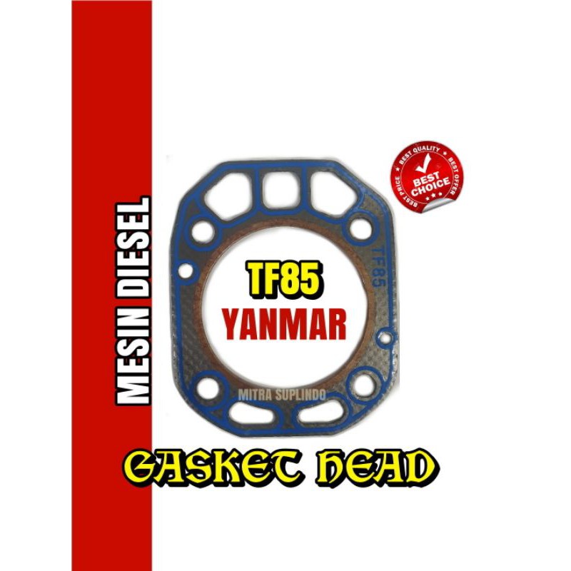 TF85 Gasket head mesin penggerak diesel YANMAR