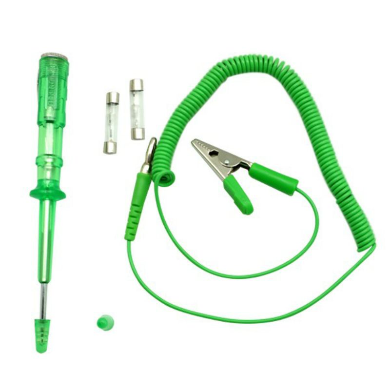 TEKIRO Tespen Listrik Auto Voltage Tester Tespen Dc Alat Tes Aliran Arus Listrik Motor Mobil