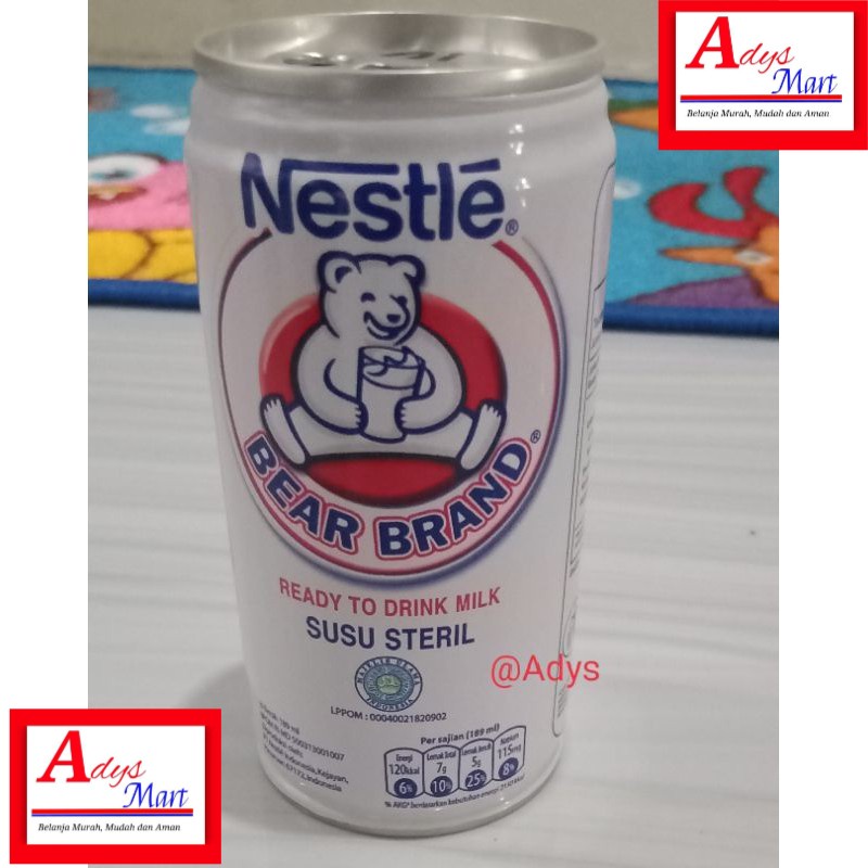 

Nestle Bear Brend / susu beruang 189ml