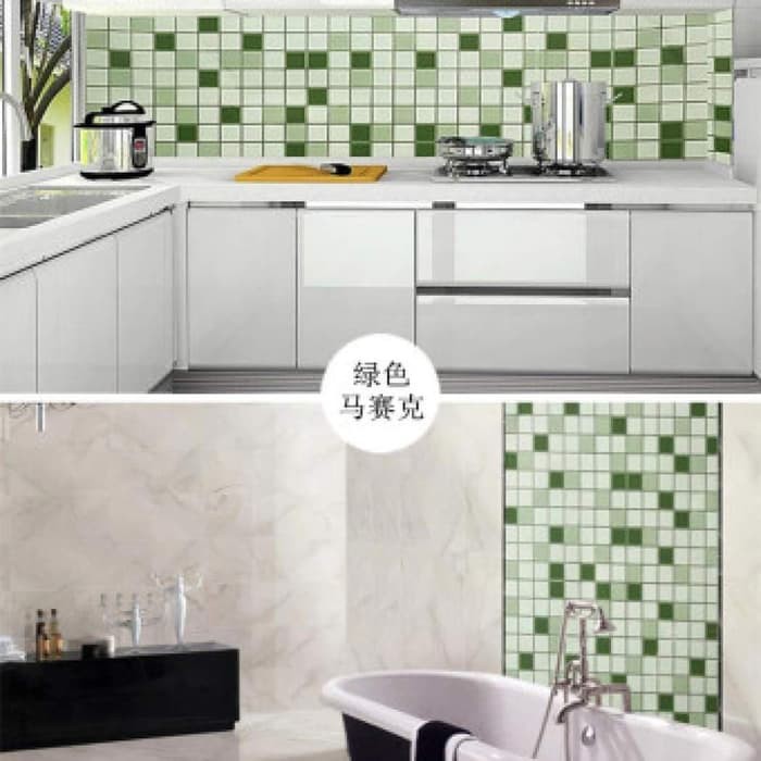 Sticker Dapur, Walpapaer Dapur, Stiker Kamar Mandi Anti Air, Anti Minyak Tahan Lama Stiker Serbaguna