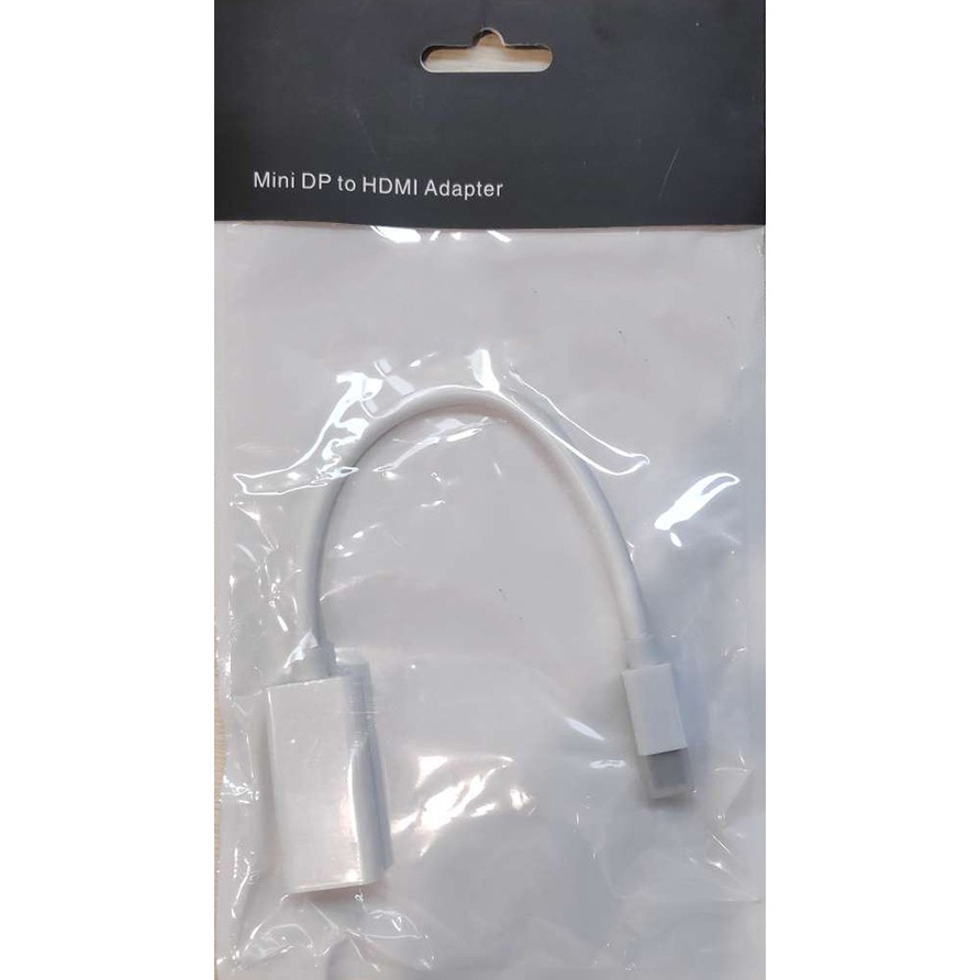 Mini Displayport Male to HDMI Female Nickel plated - Mini DP