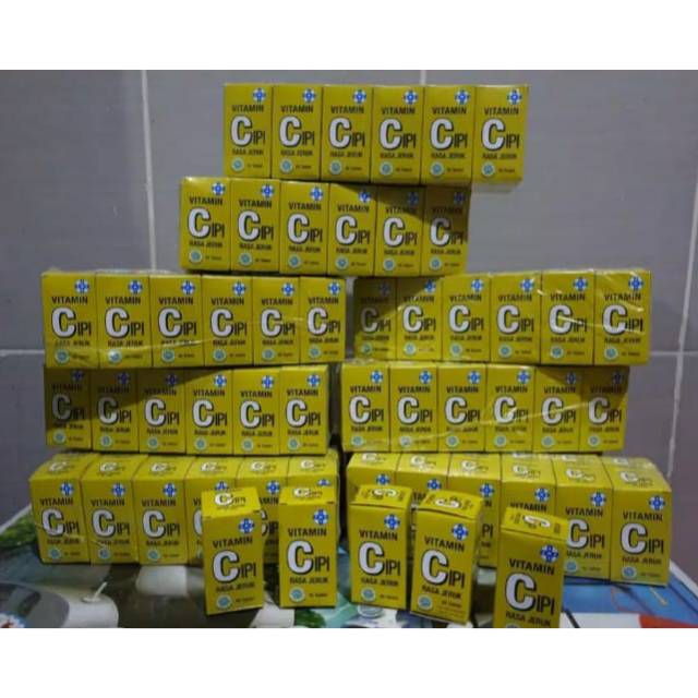 VITAMIN C IPI RASA JERUK ISI 45 TABLET