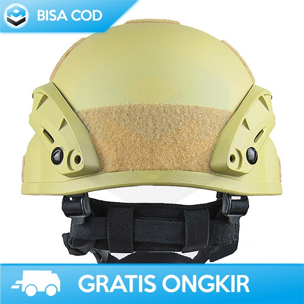 TACTICAL HELM MEDAN PERANG AIRSOFT GUN BY TAFFSPORT MICH2000 ORIGINAL