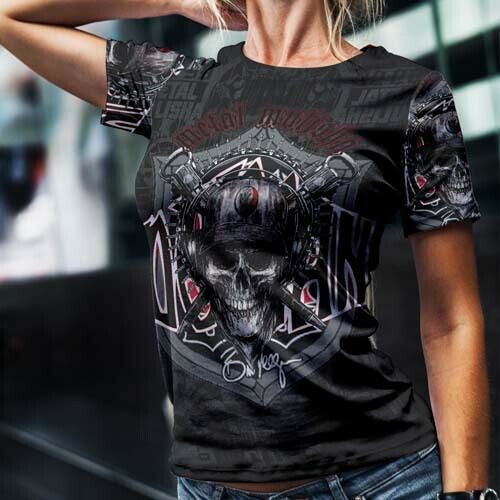 Metal Mulisha Kaos Fullprint Wanita