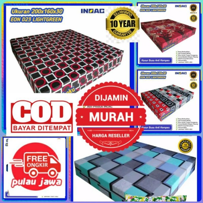 Kasur Busa INOAC Tebal 30cm Japan Quality  EON D23 ORIGINAL