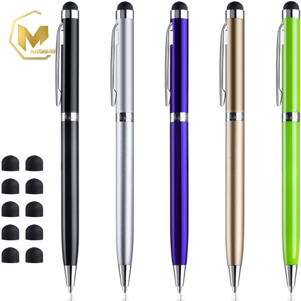 STYLUS PEN UNIVERSAL 2IN1 BALLPOINT PULPEN PENA SMARTPHONE HANDPHONE HP TOUCHSCREEN TOUCH SCREEN SENSITIVE TABLET CAPACITIVE MA2270