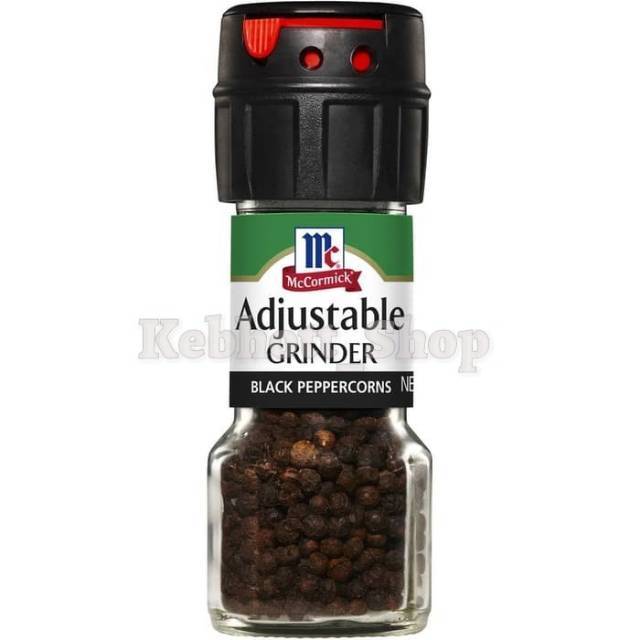 

Mc Cormick Blackpepper Black Pepper Grinder 35gr Biji lada hitam dengan alat grinder 35 gr