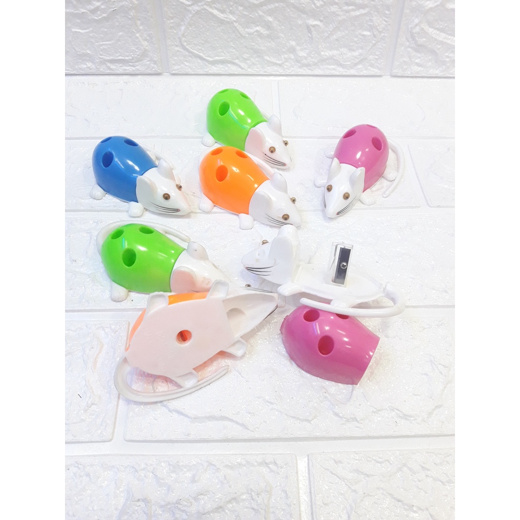

Rautan unik rautan lucu / Serutan pensil unik dan lucu / rautan motif lucu bentuk Tikus