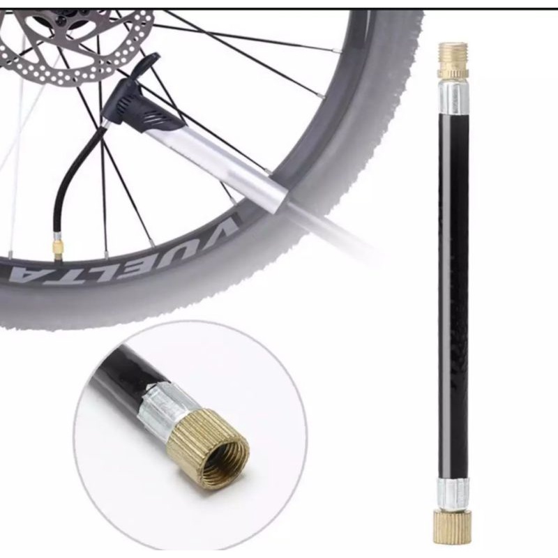 Pompa 150psi Selang Adaptor extention pompa ban sepeda  MTB | Roadbike selang ban serbaguna