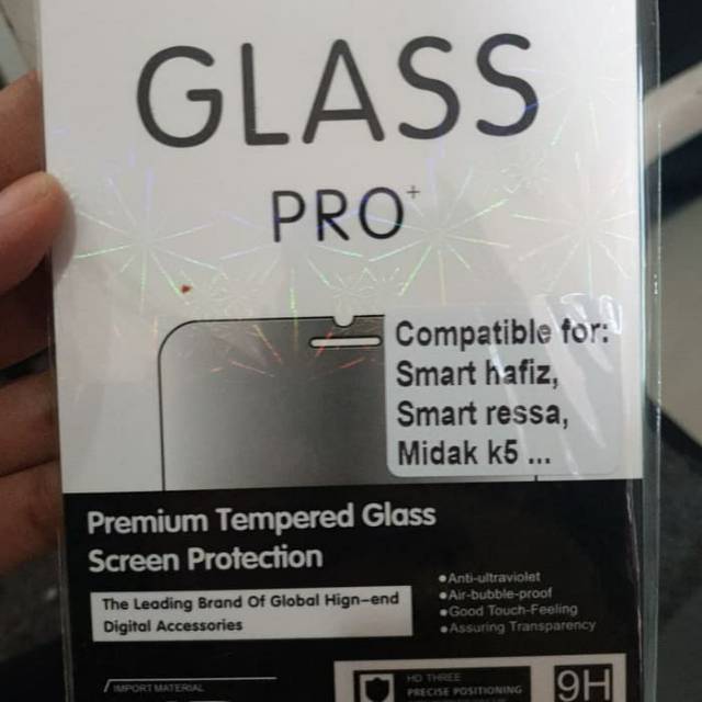 Screen Protector Tempered glass Pelindung Layar Smart Hafiz Versi 6/ 5/ 4/3/2 Touchscreen SmartRessa