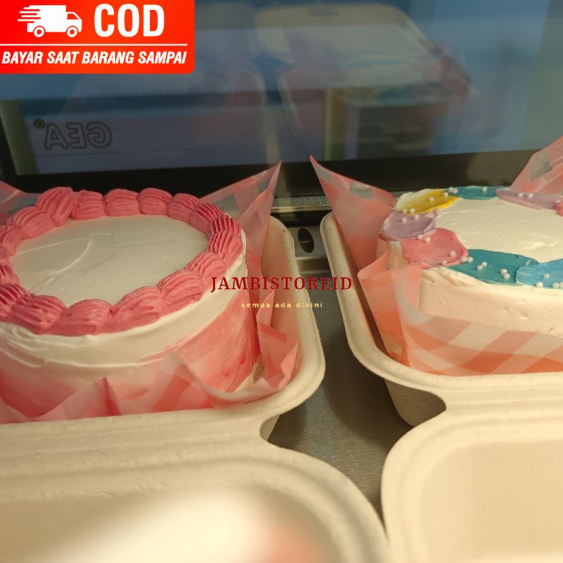 

(JAMBISTOREID) KHUSUS KOTA JAMBI JANGAN DIPESAN SEBELUM KONFIRMASI Kue Vanila Korean Simple Tart Mini Cake Dekorasi Warna Pastel Polosan White Icing Milk Jambi