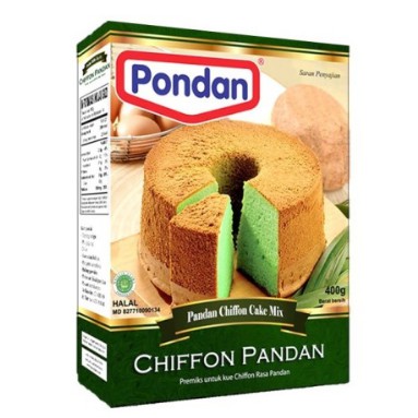 

PONDAN CHIFFON PANDAN 400 GR HARGA TERMASUK ONGKOS PENGEMASAN